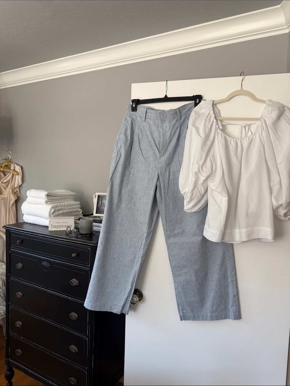 MAEVE Light Blue wide leg